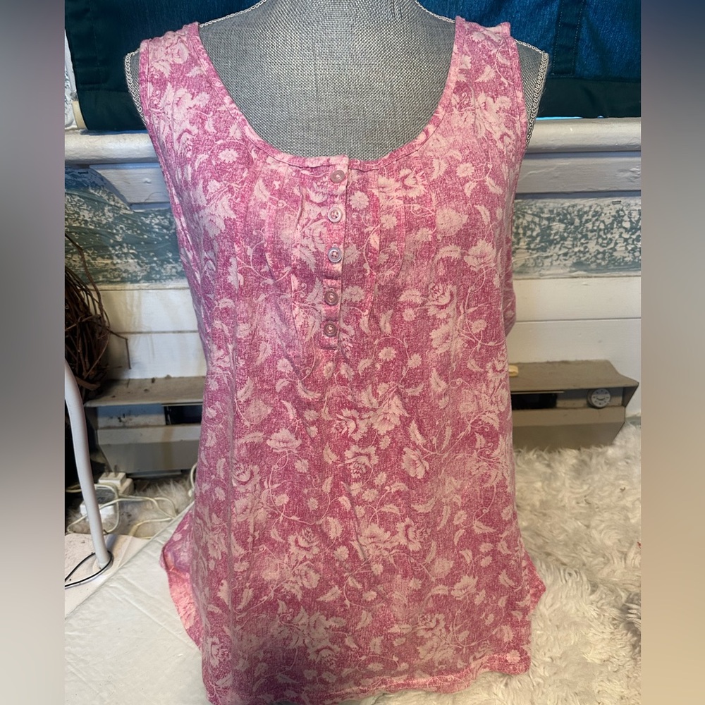 Basic Editions Light Pink Top